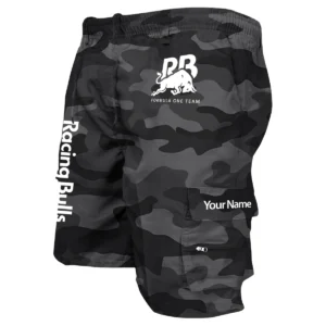 Racing Bulls F1 Team Custom Name Workwear Casual Shorts BLFO2925A1RAC