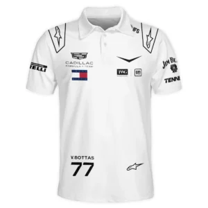 Alternative view of 2026 Valtteri Bottas Cadillac F1 Team Apparel Polo Shirt BLVA9326VB4PL