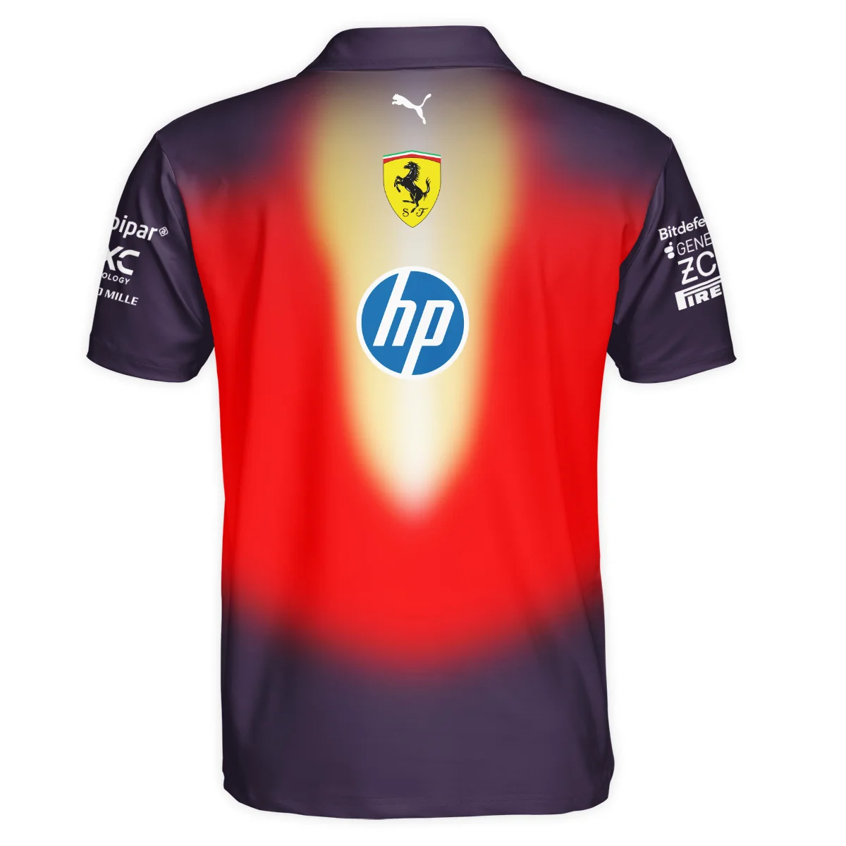 2026 China GP Edition Ferrari F1 Polo Shirt BLVA12326FRRPL - Image 3