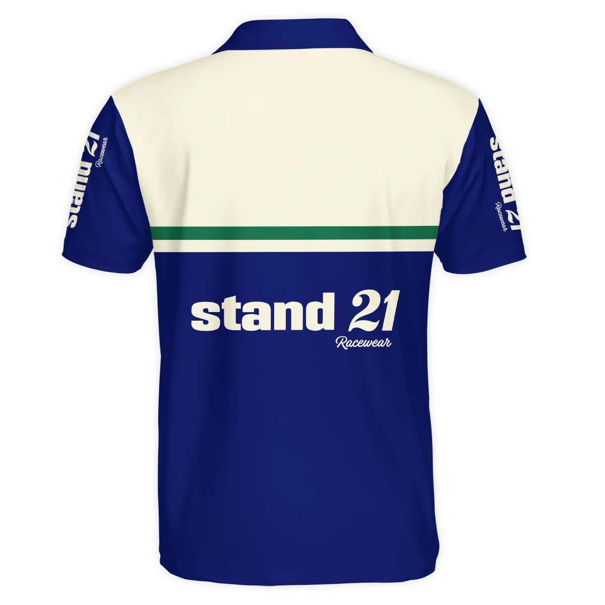 1990s Sir Jack Brabham Race IndyCar Suit Polo Shirt BLVAJB070725A02PL - Image 3