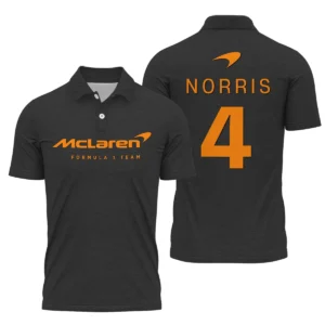 Lando Norris McLaren F1 Logo Polo Shirt BLF1270325A2MCLPL - Formula Racing Apparel