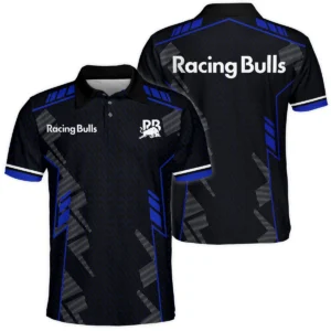Racing Bulls F1 Teamwear Polo Shirt BLVA5326A1RCBPL - Motorsport Apparel