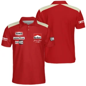 1976 James Hunt Racing Suit McLaren F1 Polo Shirt BLVAJHR130825A3PL
