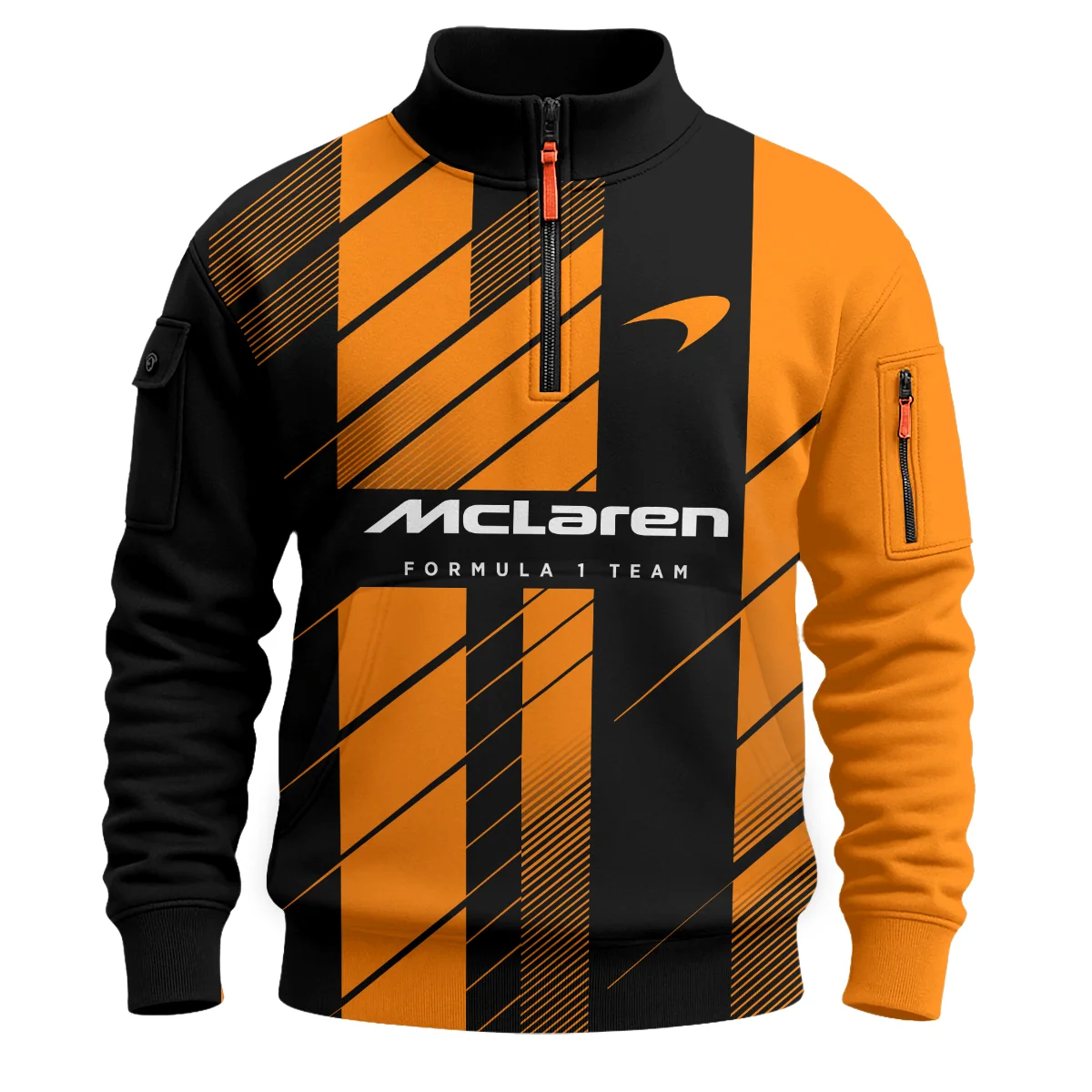 McLaren F1 Teamwear Sweatshirt Zipper BLVA5326A2MCLSHZ - Image 2