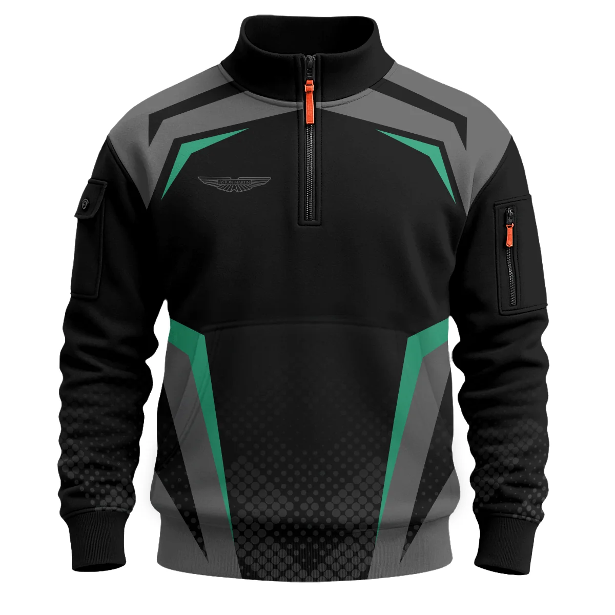 Aston Martin F1 Teamwear Sweatshirt Zipper BLVA5326A3AMSHZ - Image 2