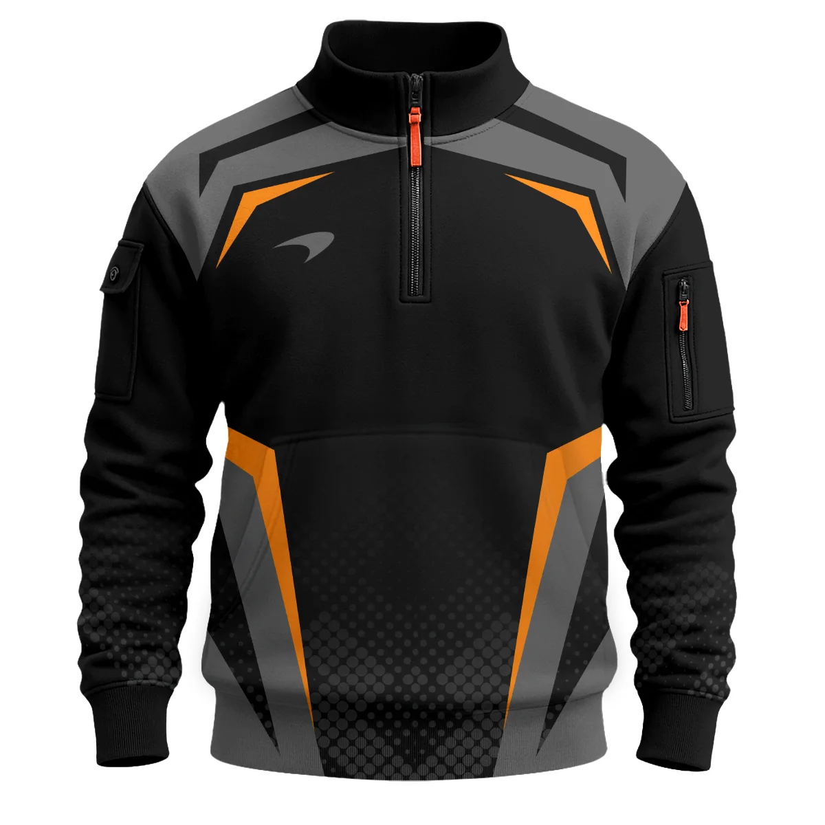 McLaren F1 Teamwear Sweatshirt Zipper BLVA5326A3MCLSHZ - Image 2