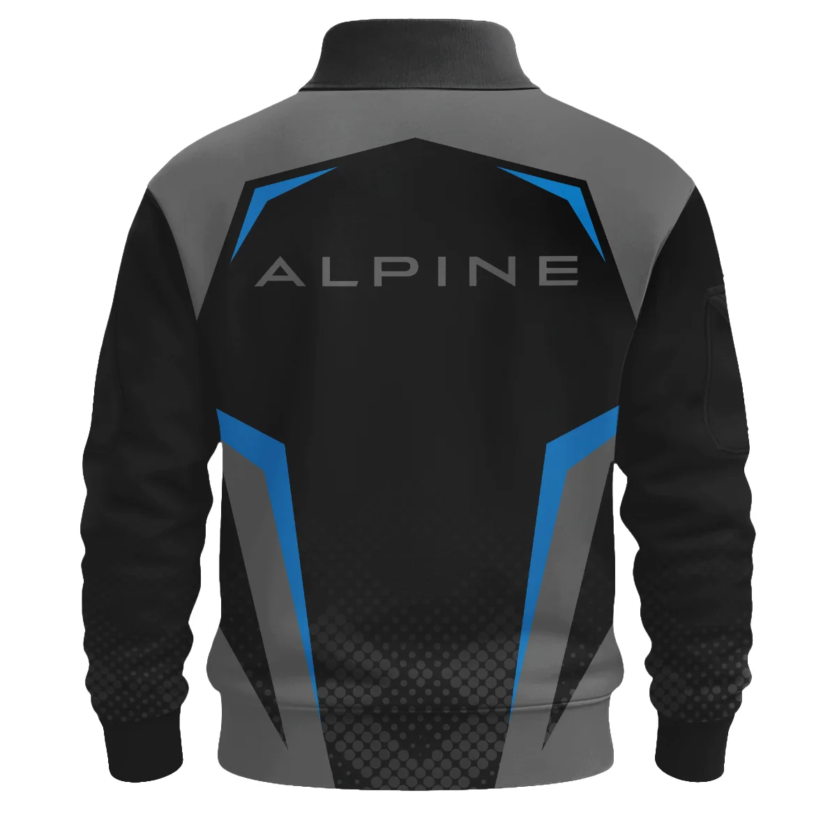 Alpine F1 Teamwear Sweatshirt Zipper BLVA5326A3ALPSHZ - Image 3