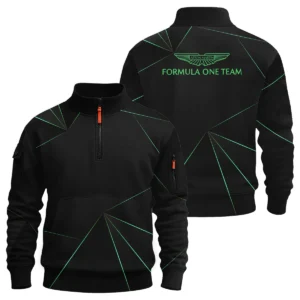 Aston Martin F1 Teamwear Sweatshirt Zipper BL8326A1AMSHZ