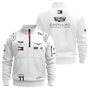 2026 Sergio Perez Cadillac F1 Team Apparel Sweatshirt Zipper BLVA9326SP4SHZ
