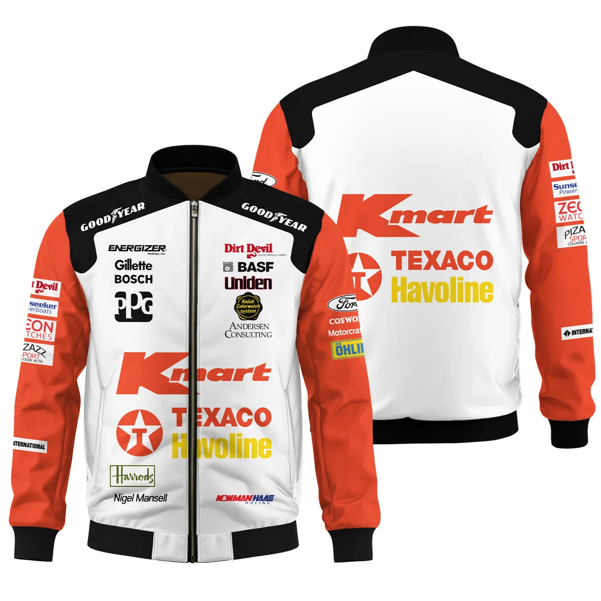 1993 Nigel Mansell Racing Suit Newman Haas IndyCar Bomber BLNM29725A6BB
