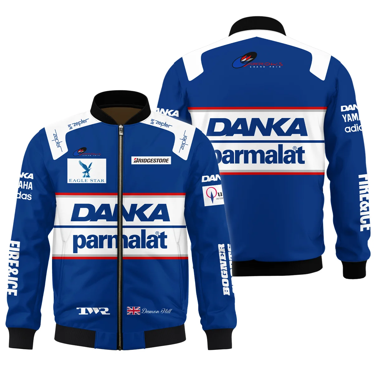 1997 Damon Hill Racing Suit Bomber BLVADH050925A4BB