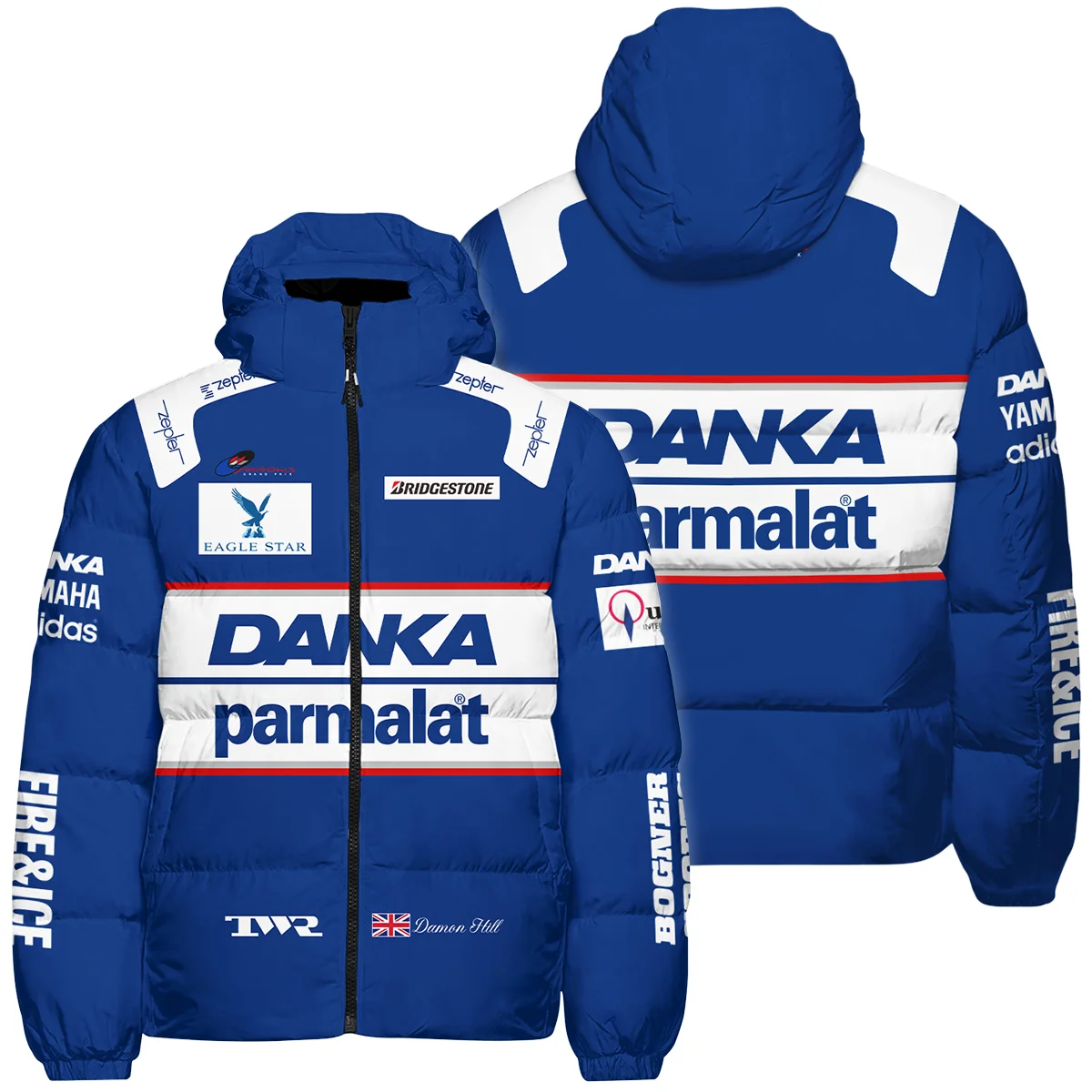 1997 Damon Hill Racing Suit Down & Puffer Jackets BLVADH050925A4HCJ