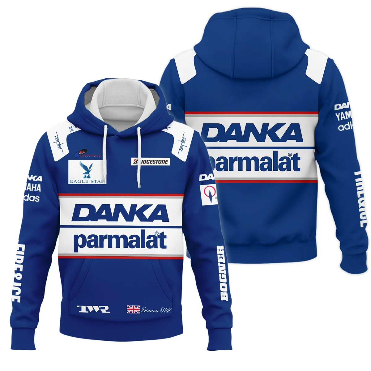 1997 Damon Hill Racing Suit Hoodie BLVADH050925A4HD