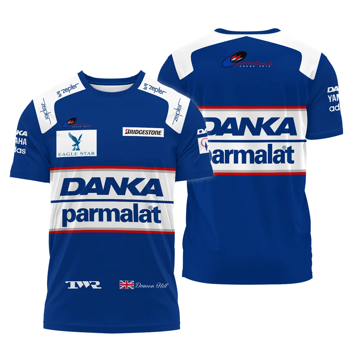 1997 Damon Hill Racing Suit T-Shirt BLVADH050925A4TS