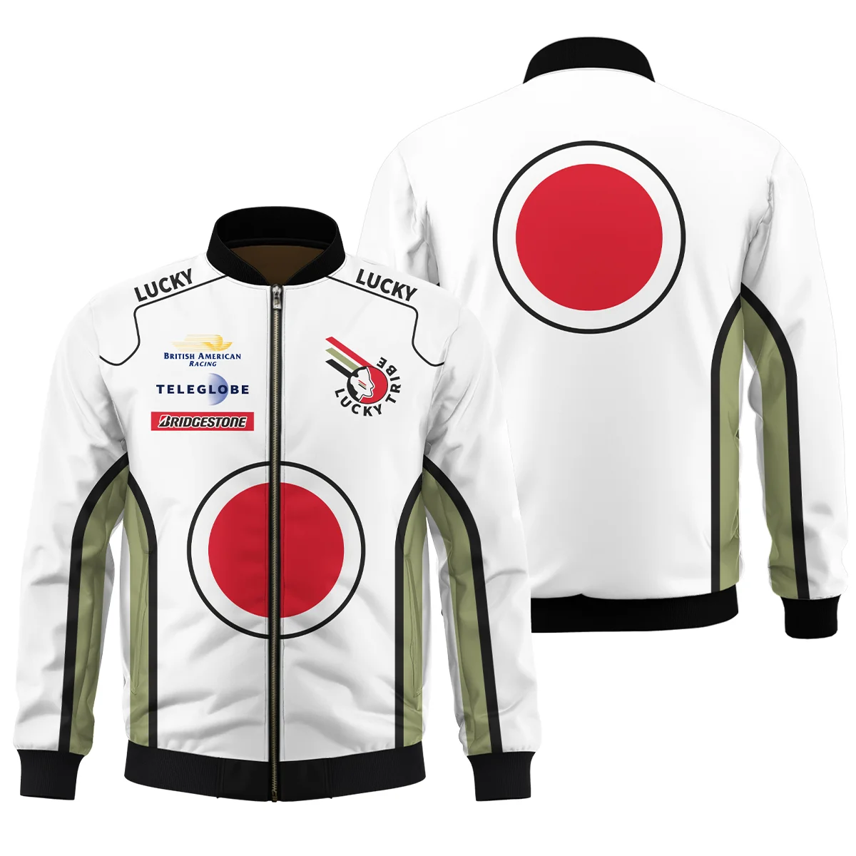 1999 Jacques Villeneuve Racing Suit F1 Bomber BLJV10825A4BB - Motorsport Lifestyle Wear