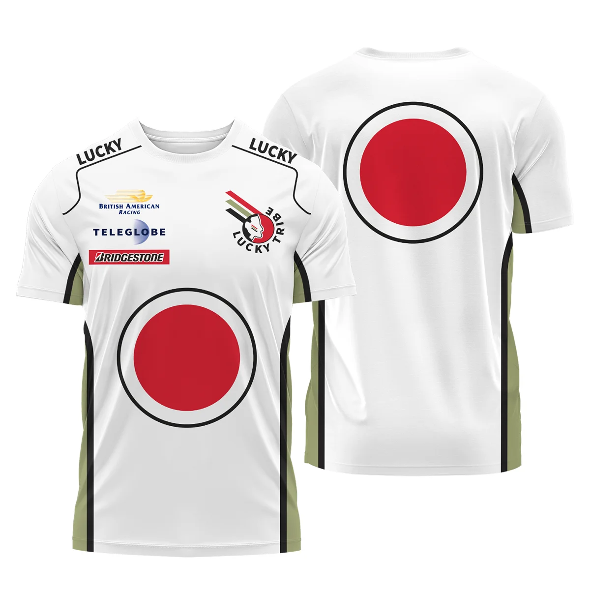 1999 Jacques Villeneuve Racing Suit F1 T-Shirt BLJV10825A4TS - Pit Lane Clothing