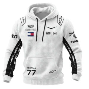 Alternative view of 2026 Valtteri Bottas Cadillac F1 Team Apparel Hoodie Quilted Waffle BLVA9326VB4HQW
