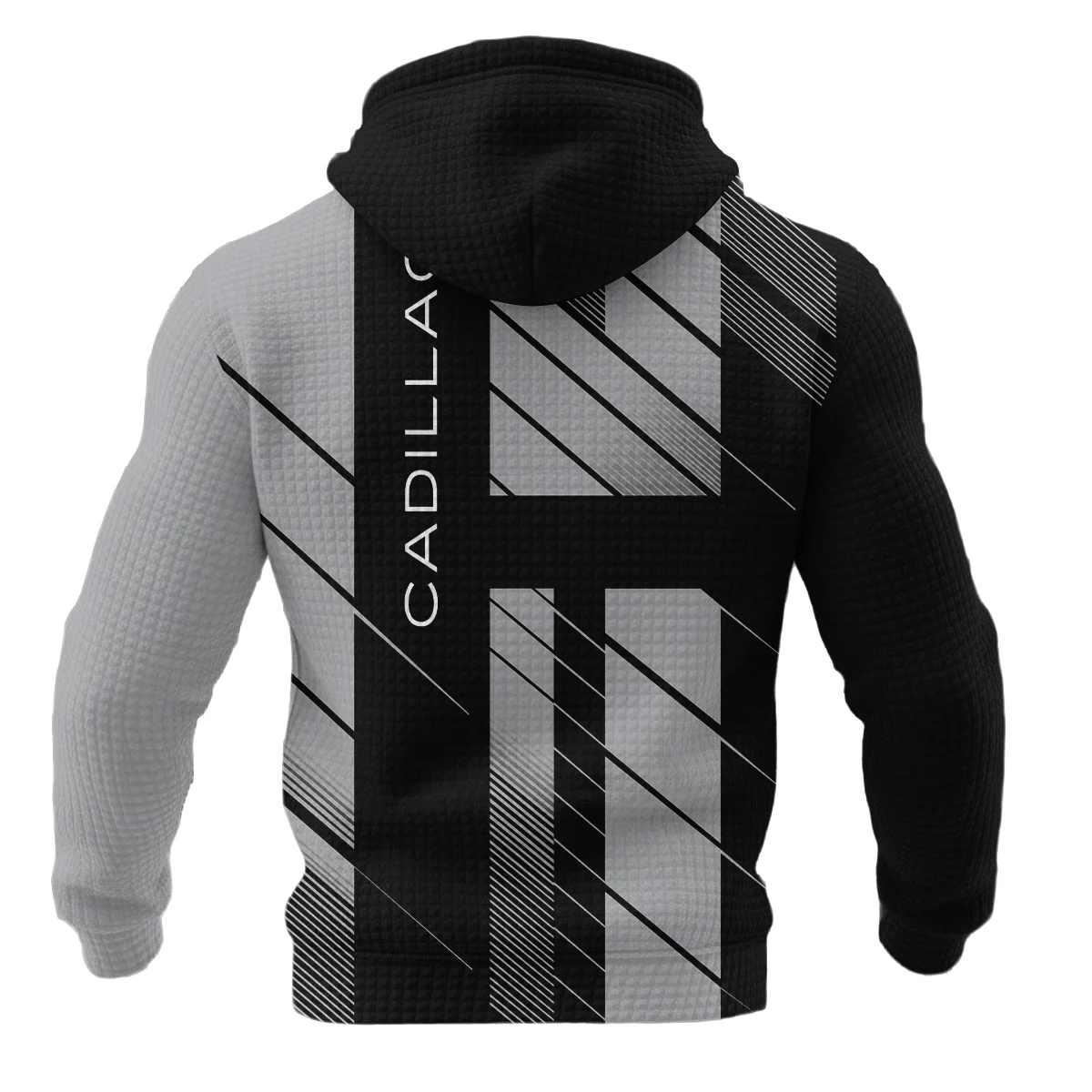 Cadillac F1 Teamwear Hoodie Quilted Waffle BLVA5326A2CADHQW - Image 3