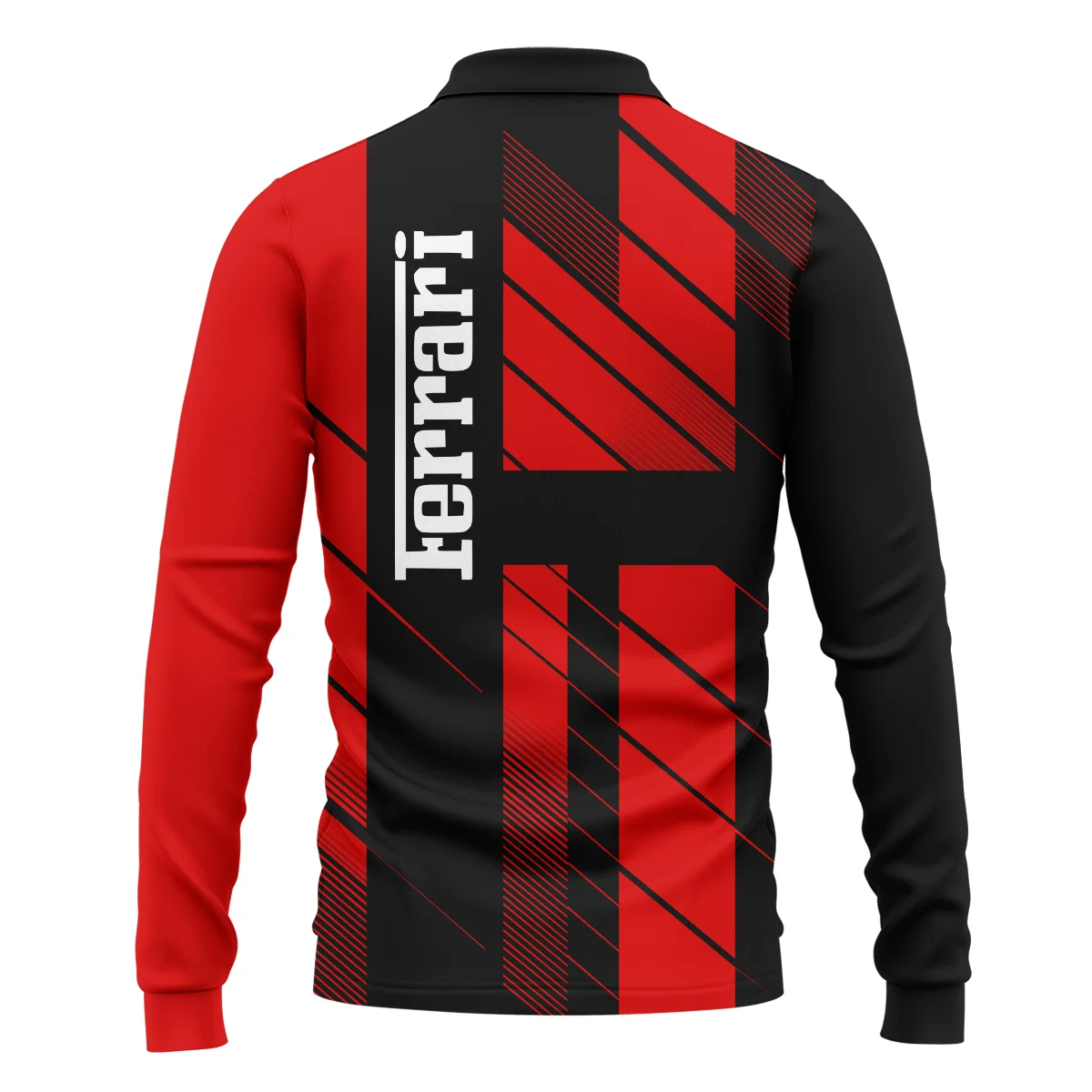 Ferrari F1 Teamwear Long Polo Shirt BLVA5326A2FRRLPL - Image 3