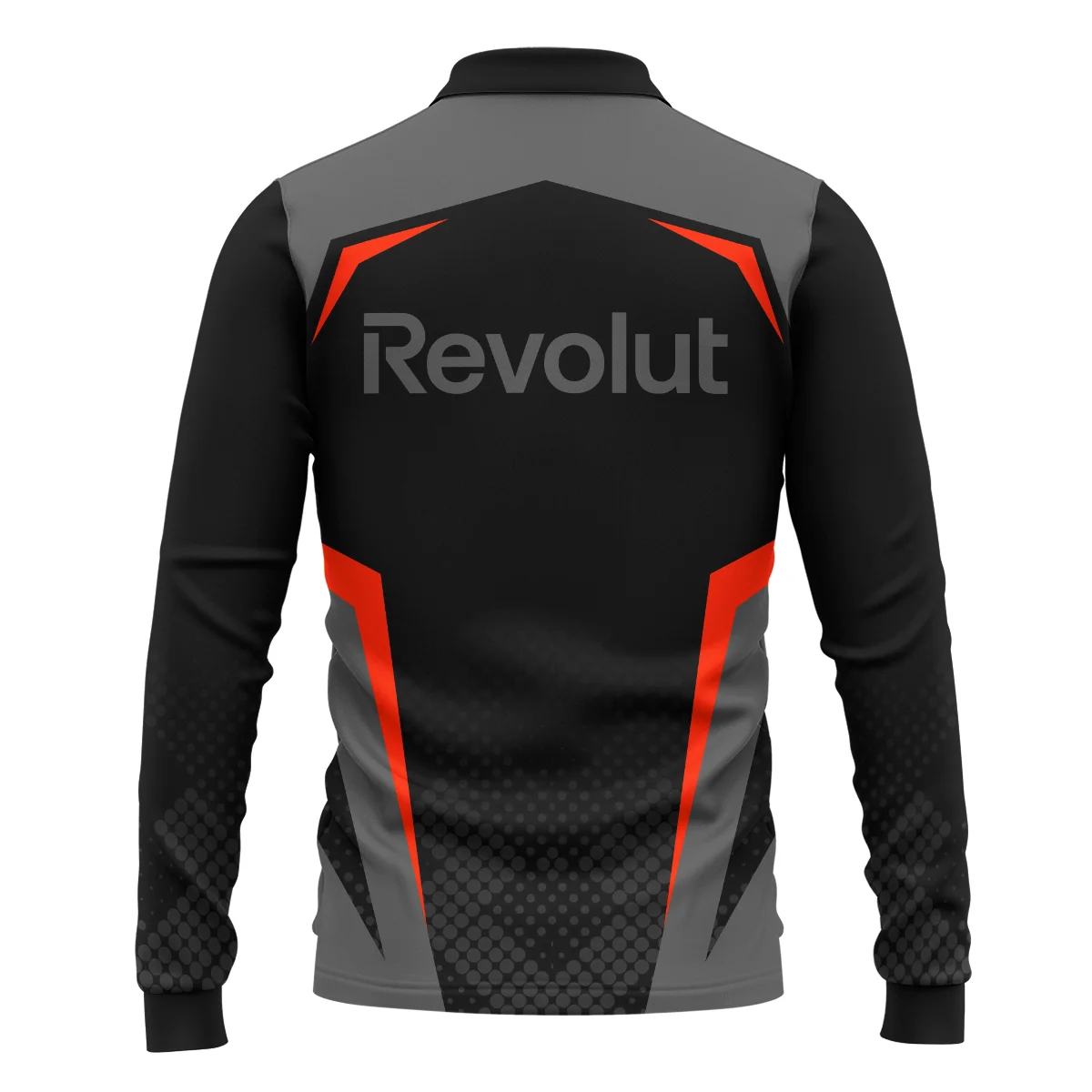 Audi F1 Teamwear Long Polo Shirt BLVA5326A3AUDILPL - Image 3