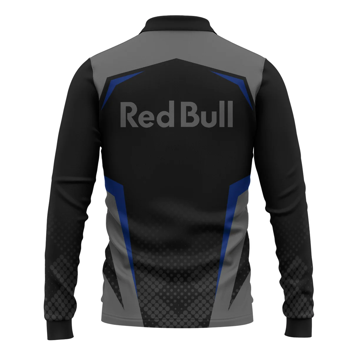 Red Bull Racing F1 Teamwear Long Polo Shirt BLVA5326A3RBRLPL - Image 3