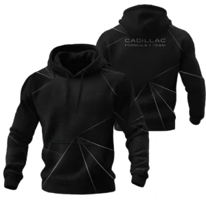 Cadillac F1 Teamwear Hoodie Quilted Waffle BL8326A1CDLHQW