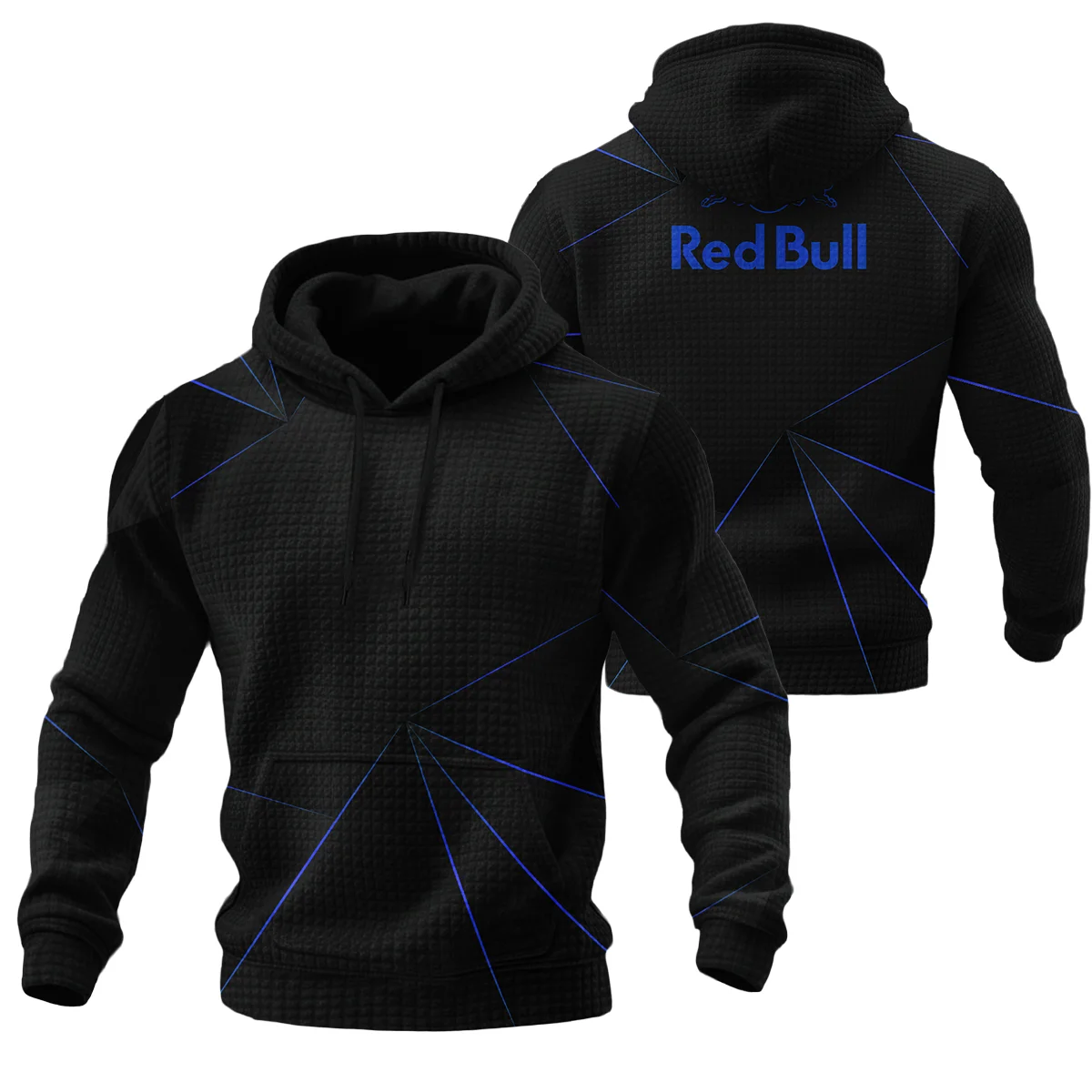 Red Bull Racing F1 Teamwear Hoodie Quilted Waffle BL8326A1RBRHQW