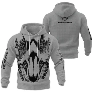 2026 Y-3 x Mercedes F1 - Hoodie Quilted Waffle BLMER18326A4HQW