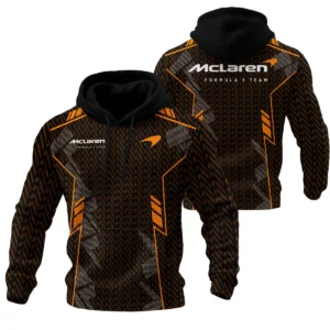 McLaren F1 Teamwear Hoodie Quilted Waffle BLVA5326A1MCLHQW