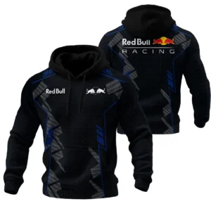 Red Bull Racing F1 Teamwear Hoodie Quilted Waffle BLVA5326A1RBRHQW