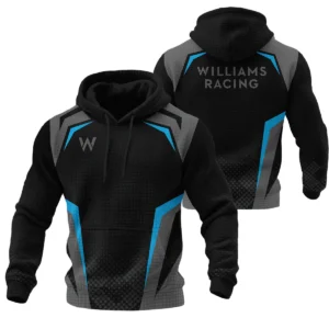 Williams F1 Teamwear Hoodie Quilted Waffle BLVA5326A3WILHQW