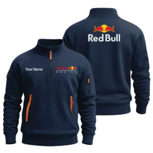 Red Bull Racing F1 Team Logo Fashion Sweatshirt Half Zipper BLFO6825A1RBR