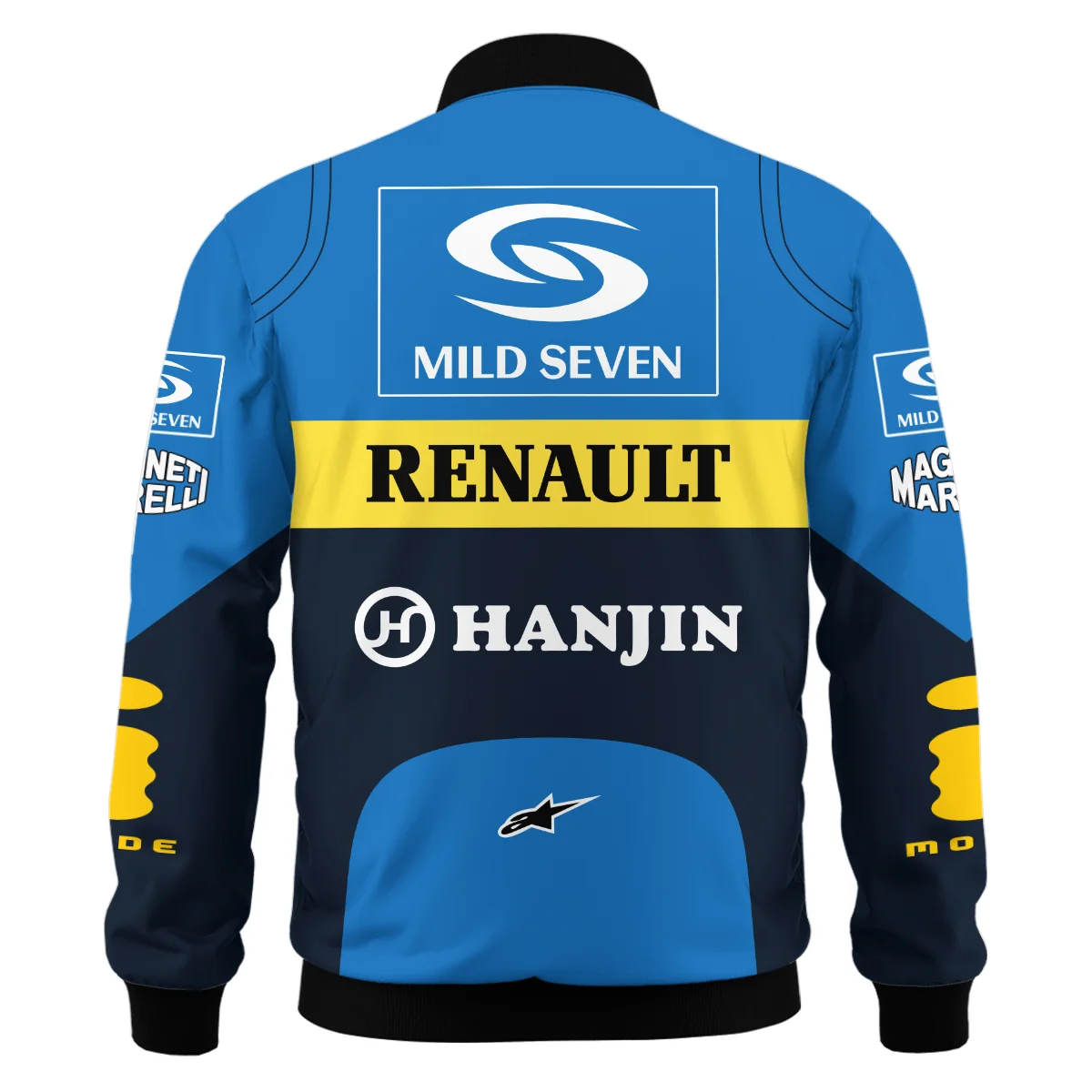 2004 Jacques Villeneuve Racing Suit Renault F1 Bomber BLJV10825A6BB - Image 3