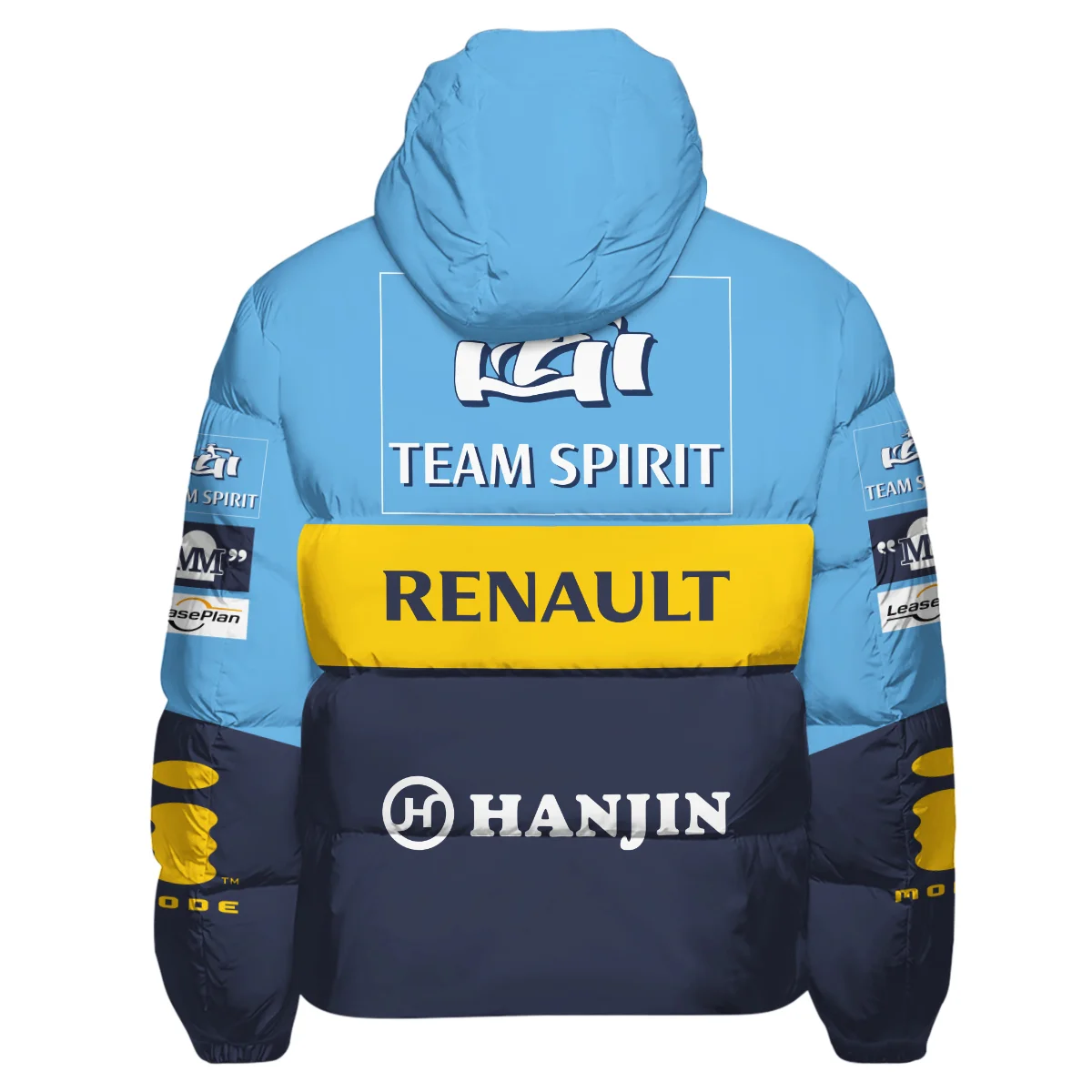 2005 Fernando Alonso Racing Suit Renault F1 Down & Puffer Jackets BLVAFA030925A5HCJ - Image 3