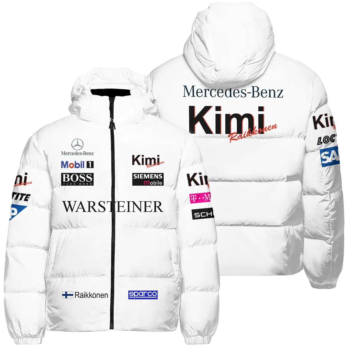 2005 Kimi Raikkonen Racing Suit McLaren F1 Down & Puffer Jackets BLVAKR191125A3HCJ
