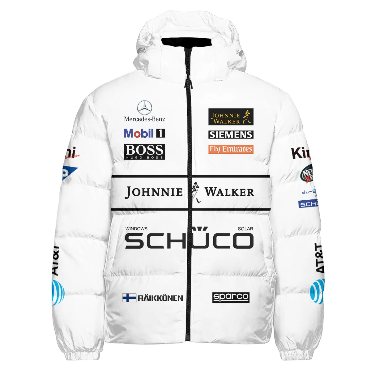 2006 Kimi Raikkonen Racing Suit McLaren F1 Down & Puffer Jackets BLVAKR191125A4HCJ - Image 2