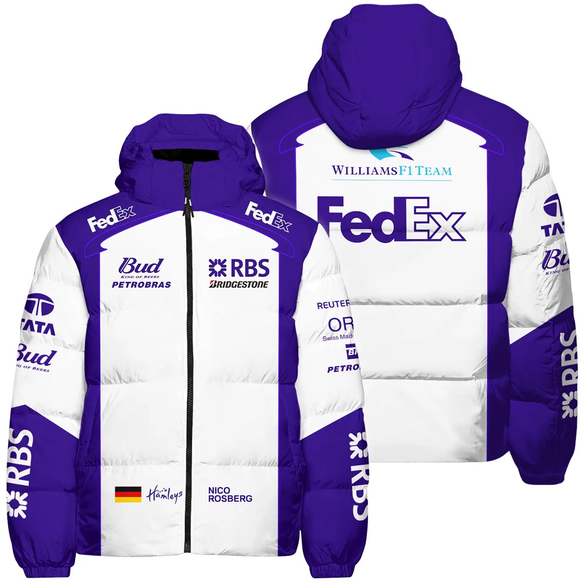 2006 Nico Rosberg Racing Suit Williams F1 Down & Puffer Jackets BLVANR281125A2HCJ