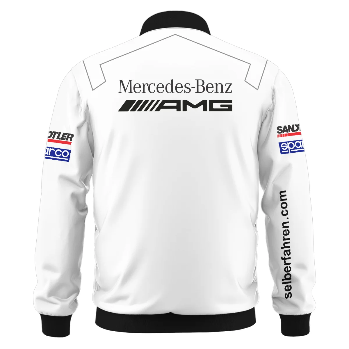 2007 Mika Hakkinen Racing Suit Mercedes Bomber BLVAMH271025A5BB - Image 3