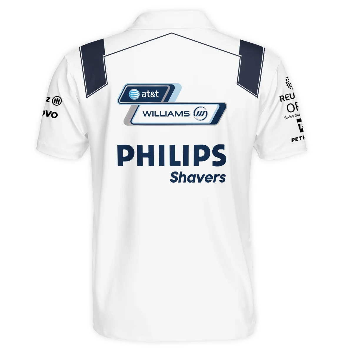 2008 Nico Rosberg Racing Suit Williams F1 Polo Shirt BLVANR281125A3PL - Image 3