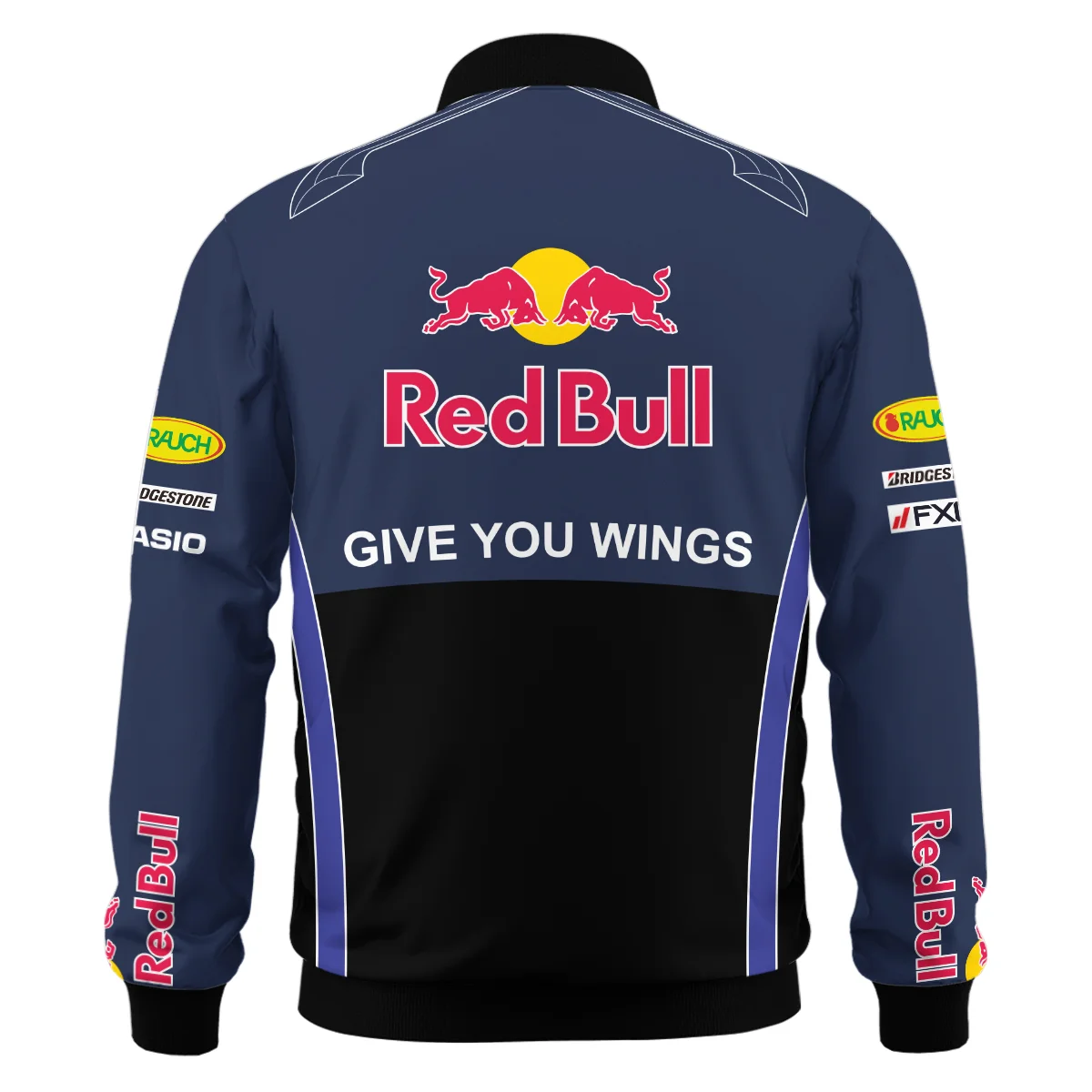 2010 Sebastian Vettel Racing Suit Red Bull Racing F1 Bomber BLVASV110925A7BB - Image 3