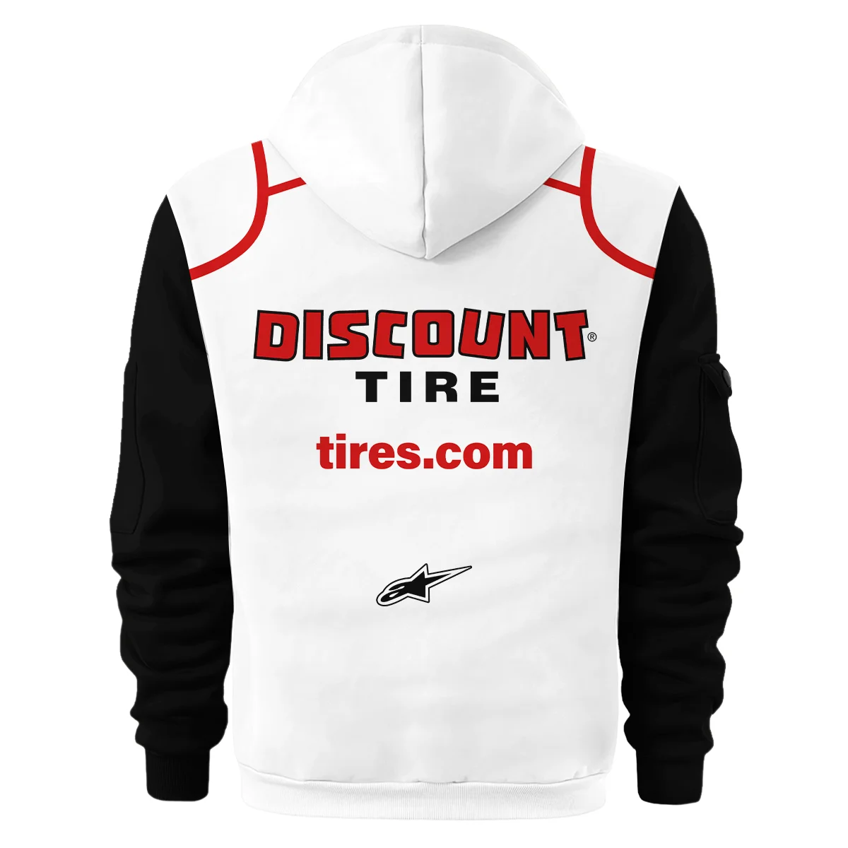 2011 Jacques Villeneuve Racing Suit F1 Hoodie Half Zip BLJV10825A9HDF - Image 3