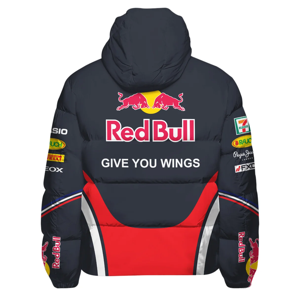 2011 Sebastian Vettel Racing Suit Red Bull Racing F1 Down & Puffer Jackets BLVASV110925A6HCJ - Image 3