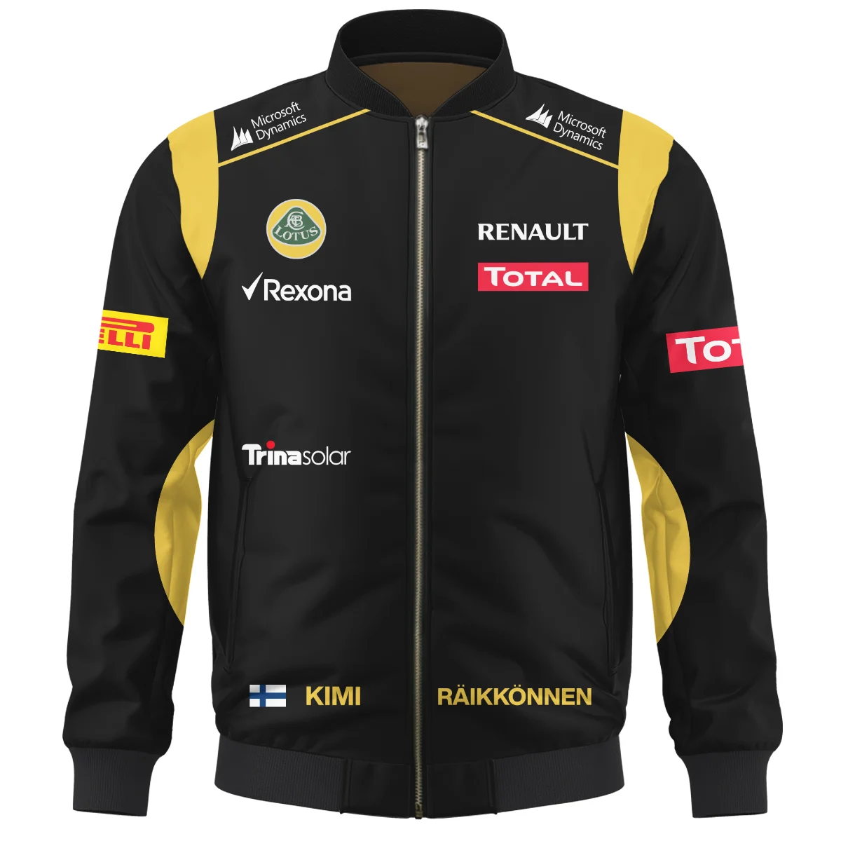 2012 Kimi Raikkonen Racing Suit Lotus Bomber BLVAKR191125A5BB - Image 2