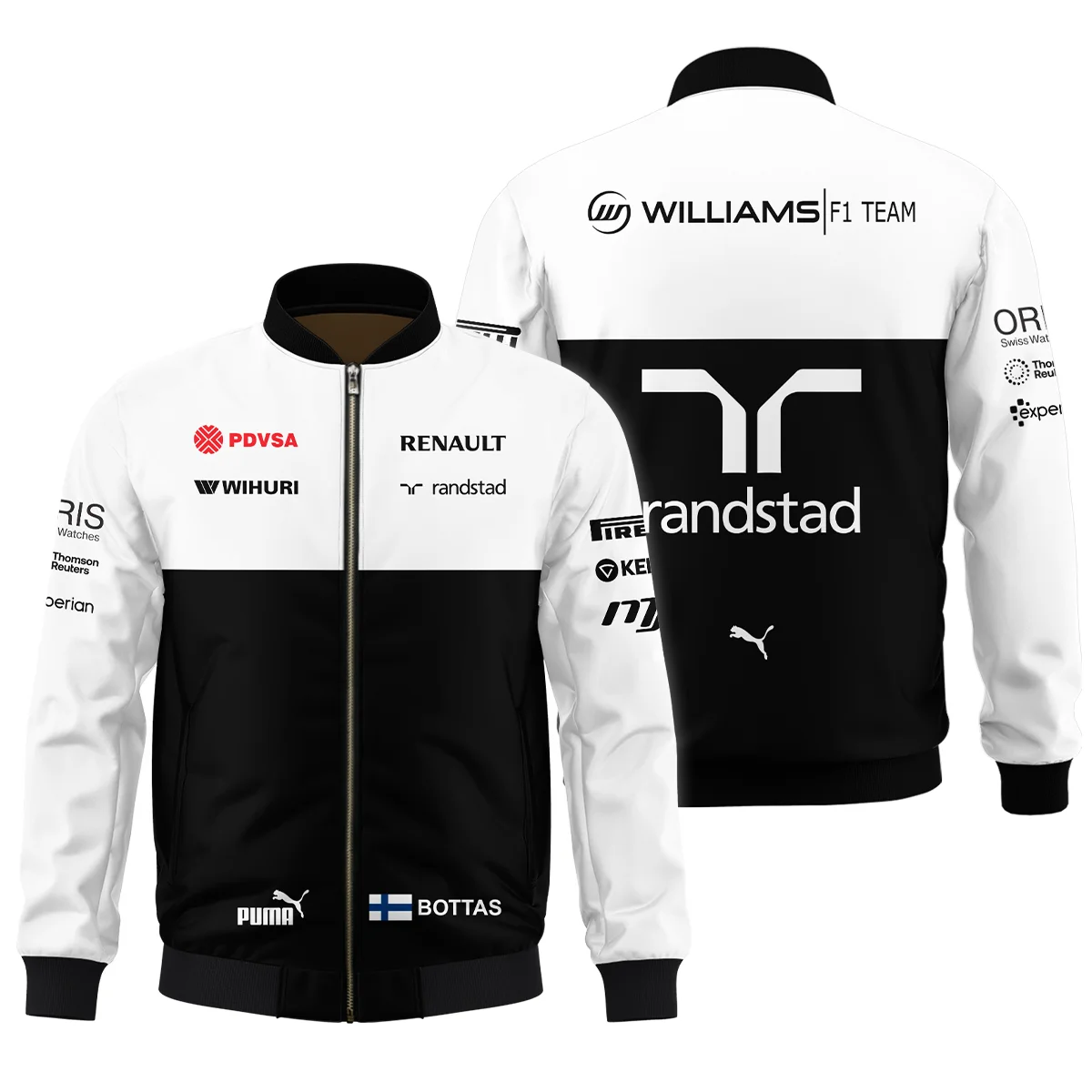 2013 Valtteri Bottas Racing Suit Williams F1 Bomber BLVAVB130925A2BB - Pit Lane Clothing