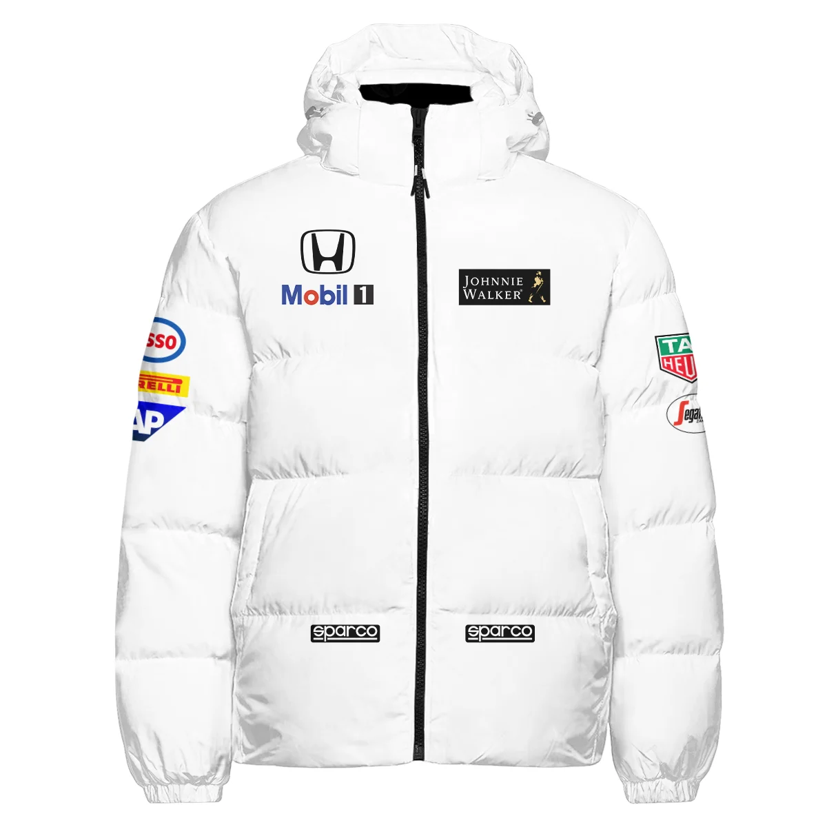 Alternative view of 2015 Jenson Button Racing Suit McLaren F1 Down & Puffer Jackets BLVAJB010925A6HCJ