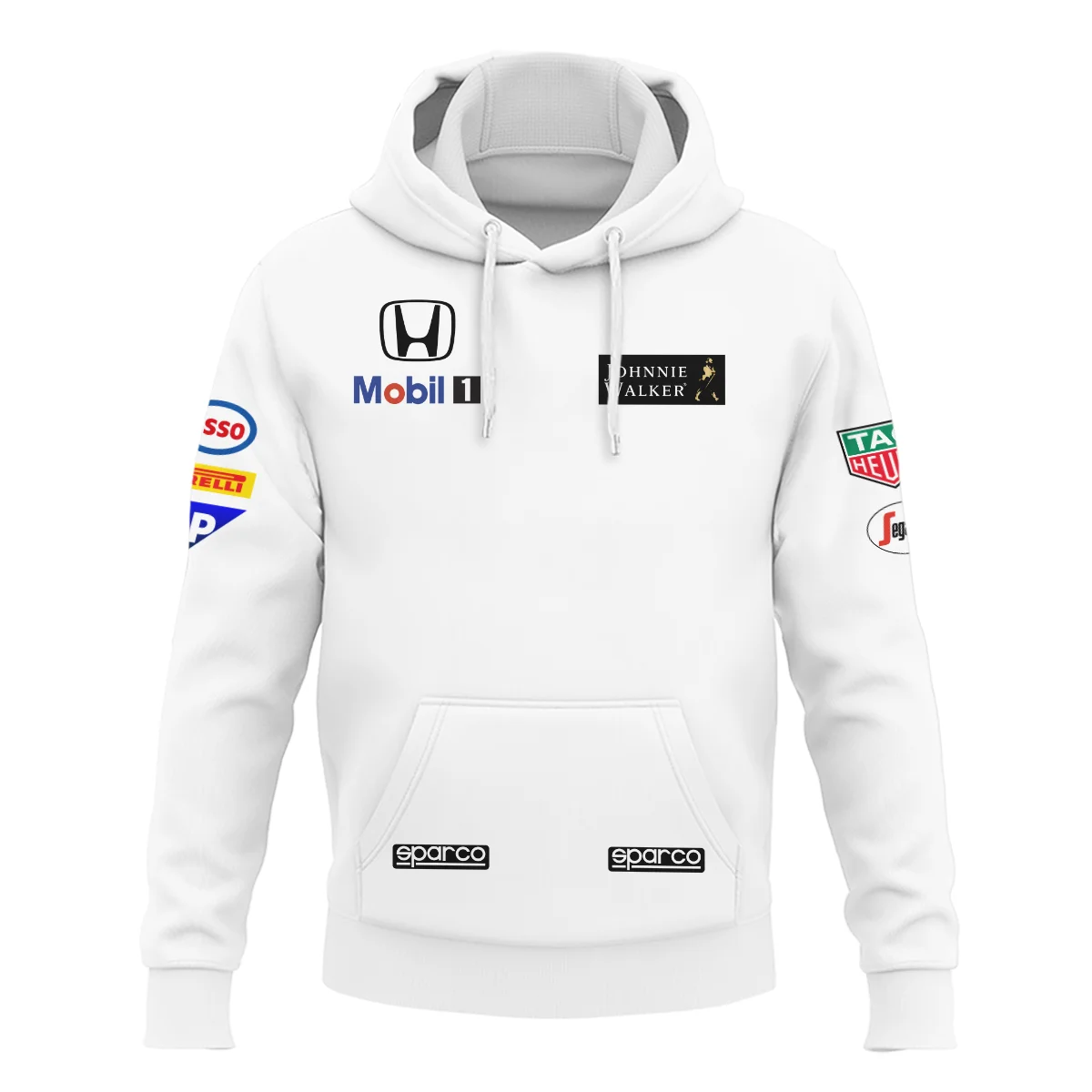 Alternative view of 2015 Jenson Button Racing Suit McLaren F1 Hoodie BLVAJB010925A6HD
