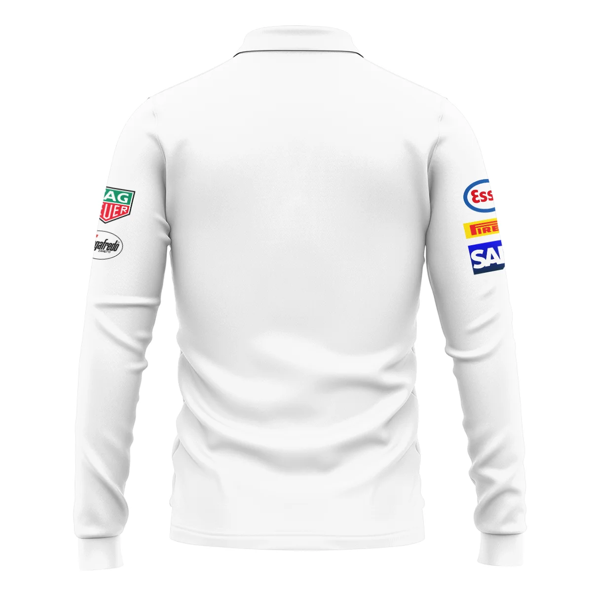 2015 Jenson Button Racing Suit McLaren F1 Long Polo Shirt BLVAJB010925A6LPL - Image 3