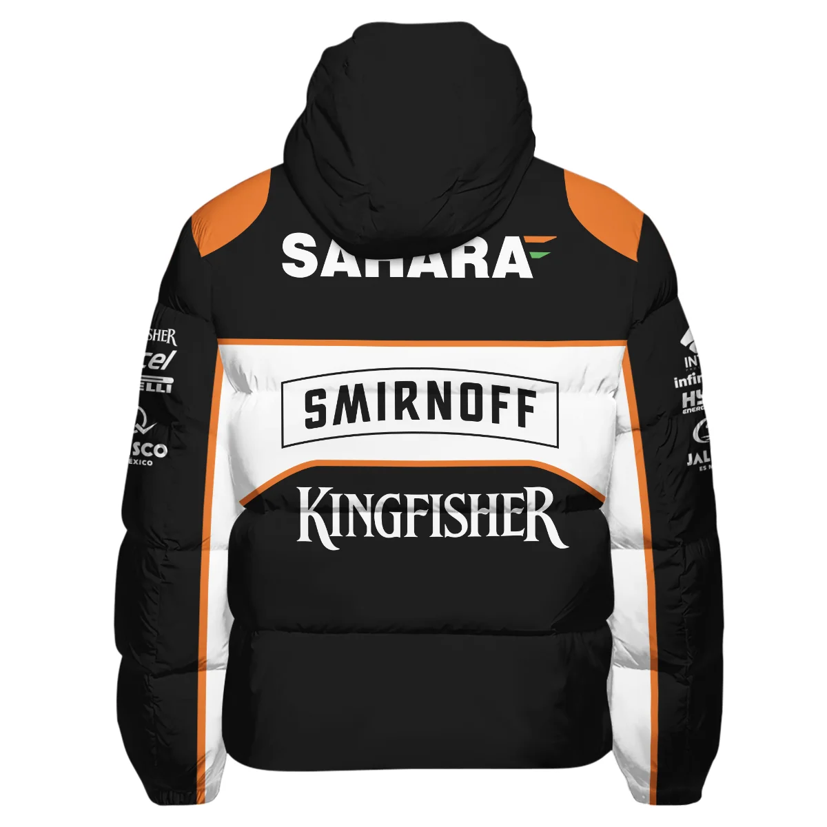 2016 Sergio Perez Racing Suit Force India F1 Down & Puffer Jackets BLVASP170925A6HCJ - Image 3