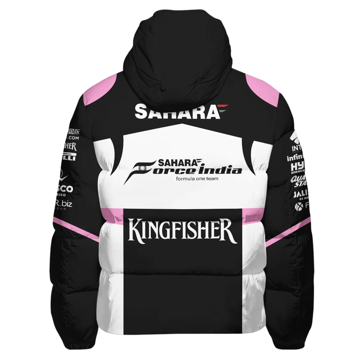 2017 Sergio Perez Racing Suit Force India F1 Down & Puffer Jackets BLVASP170925A5HCJ - Image 3