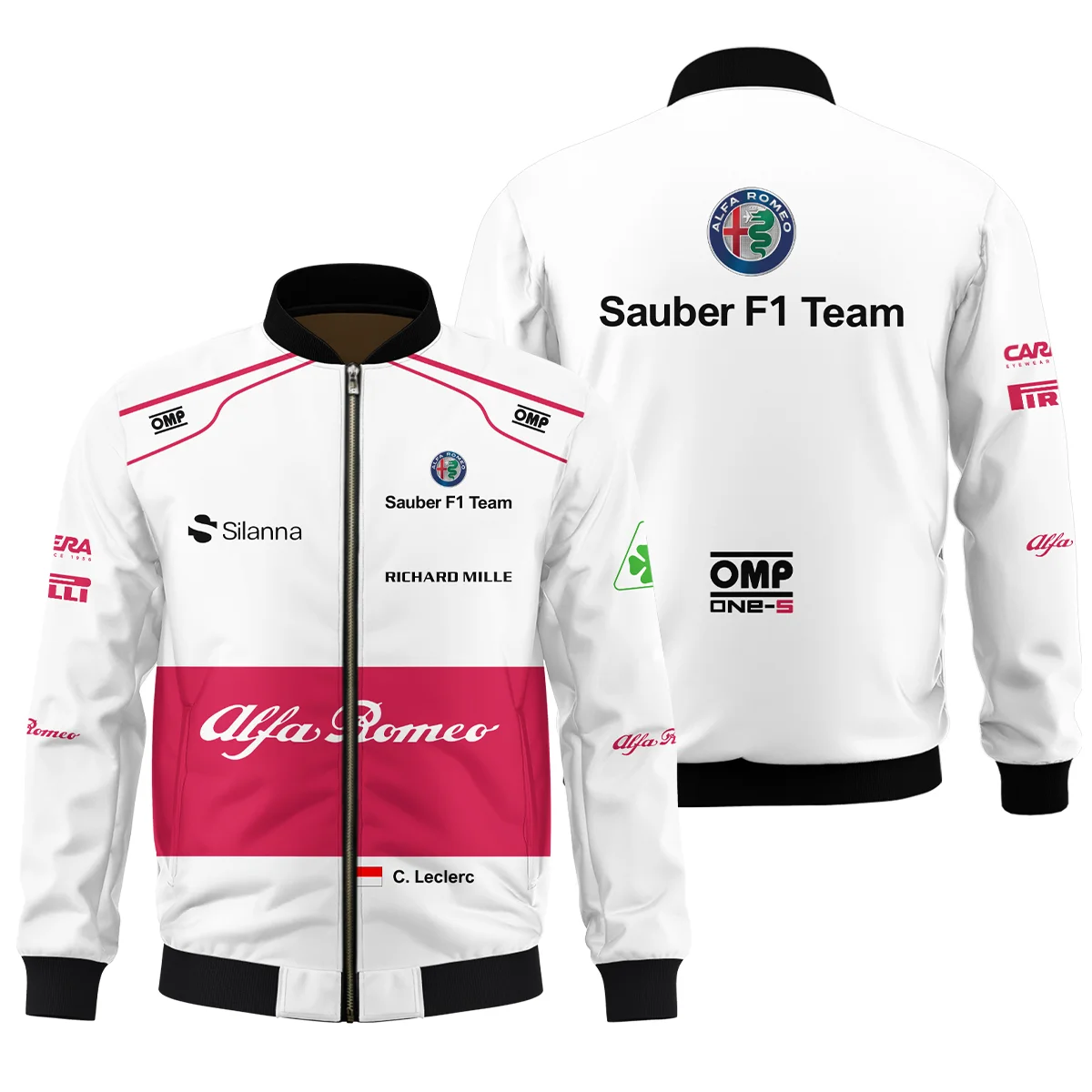 2018 Charles Leclerc Racing Suit Alfa Romeo Sauber F1 Bomber BLVACL260825A6BB - Pit Lane Clothing